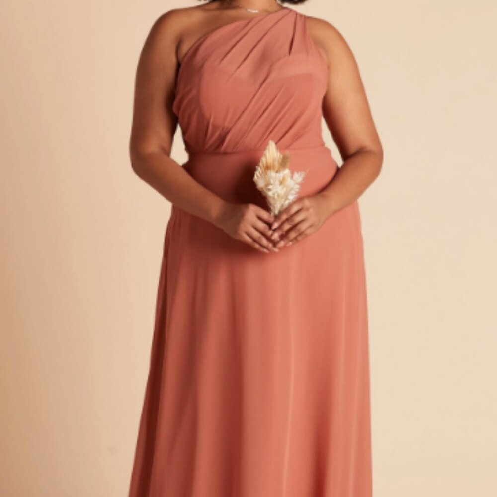 Birdy Grey - Kira Bridesmaid Dress - Chiffon Terracotta